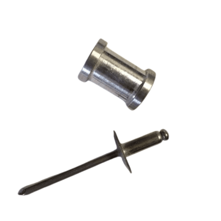 Thimble and Rivet for Lock